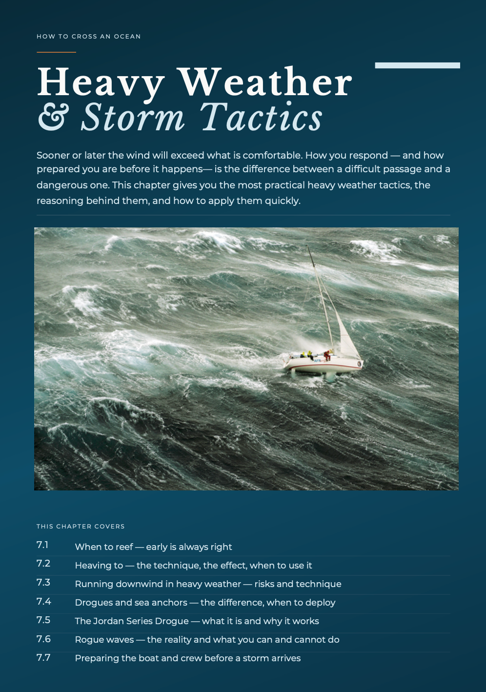 How To Cross An Ocean